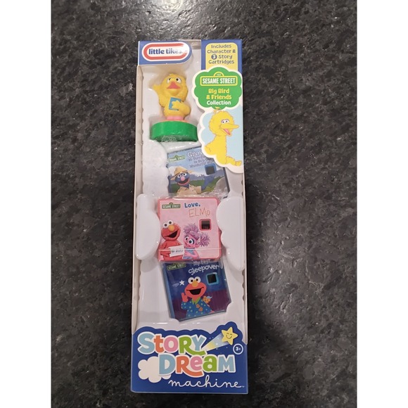 Little Tikes Other - Little‎ Tikes Sesame Street Story Dream Machine Big Bird Friends Collection